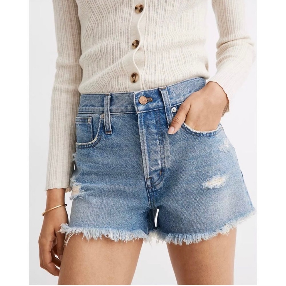 Madewell Relaxed Denim Shorts